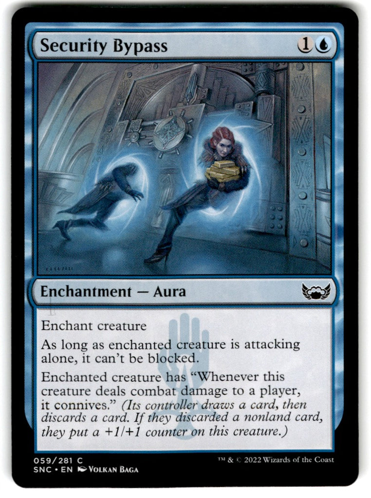 2022 MTG : Battle for Baldur's Gate Security Bypass Card 59 Default Title