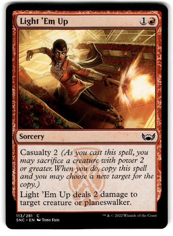 2022 MTG : Battle for Baldur's Gate Light Em Up Card 113 Default Title