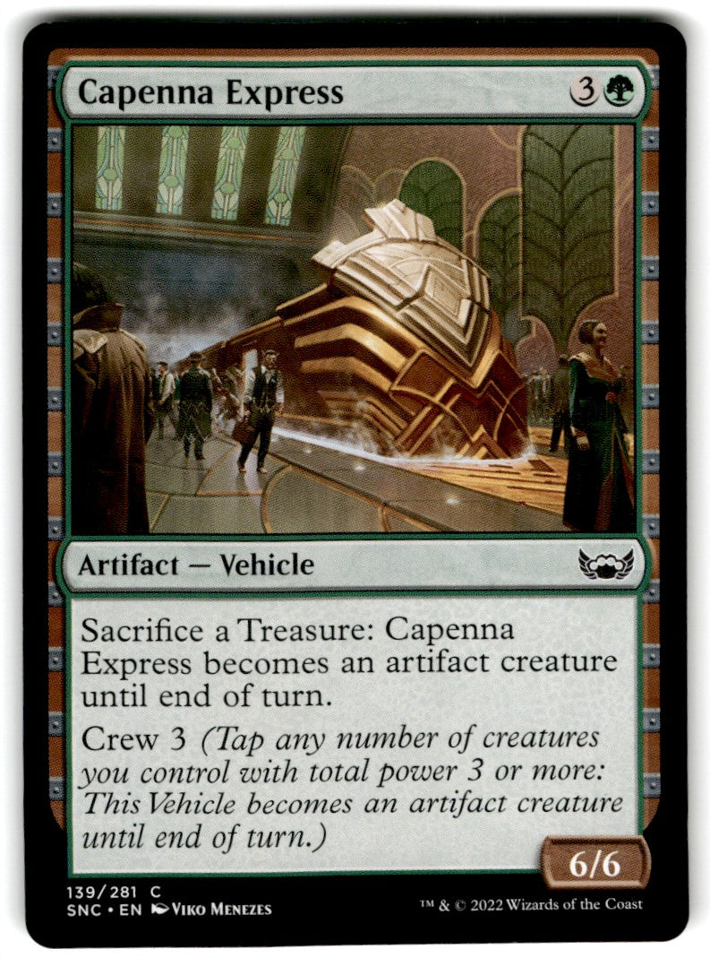2022 MTG : Battle for Baldur's Gate Capenna Express Card 139 Default Title