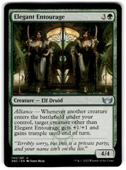 2022 MTG : Battle for Baldur's Gate Elegant Entourage Card 143 Default Title