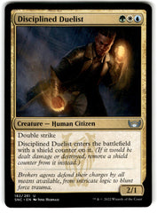 2022 MTG : Battle for Baldur's Gate Disciplined Duelist Card 182 Default Title