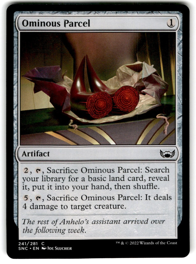 2022 MTG : Battle for Baldur's Gate Ominous Parcel Card 241 Default Title