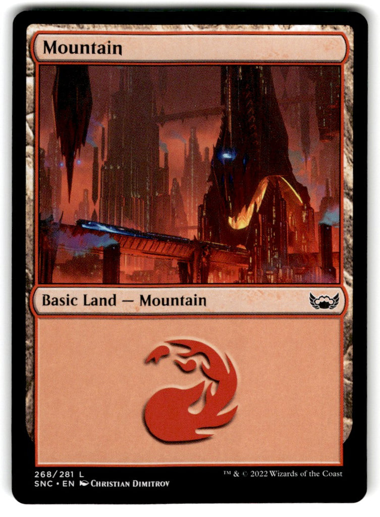 2022 MTG : Battle for Baldur's Gate Mountain Card 268 Default Title