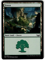 2022 MTG : Battle for Baldur's Gate Forest Card 271 Default Title