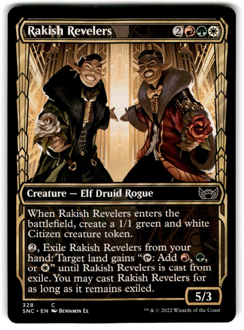 2022 MTG : Battle for Baldur's Gate Rakish Revelers Card 328 Default Title