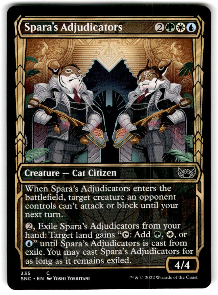 2022 MTG : Battle for Baldur's Gate Spara's Adjudicators Card 335 Default Title