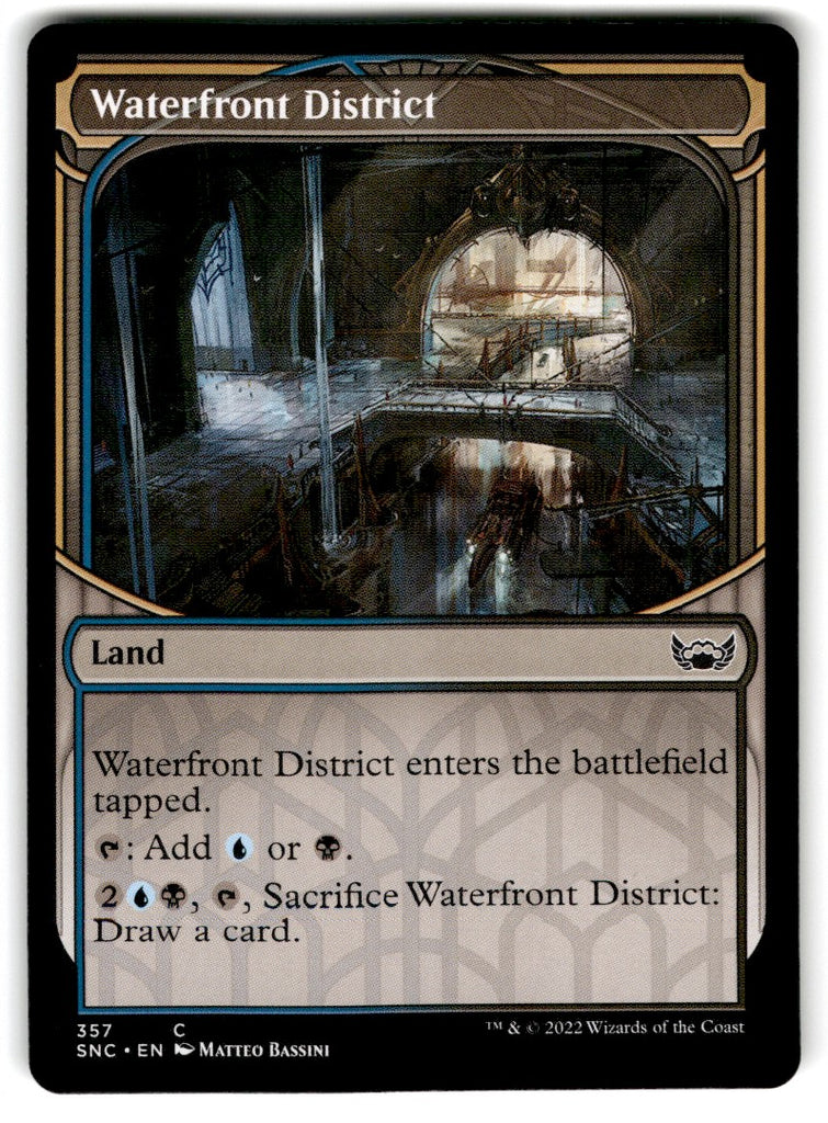 2022 MTG : Battle for Baldur's Gate Waterfront District Card 357 Default Title