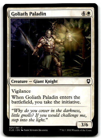 2022 MTG Commander Legends Goliath Paladin Card 21 Default Title