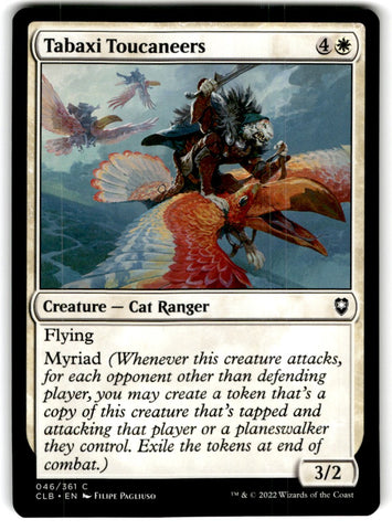 2022 MTG Commander Legends Tabaxi Toucaneers Card 46 Default Title