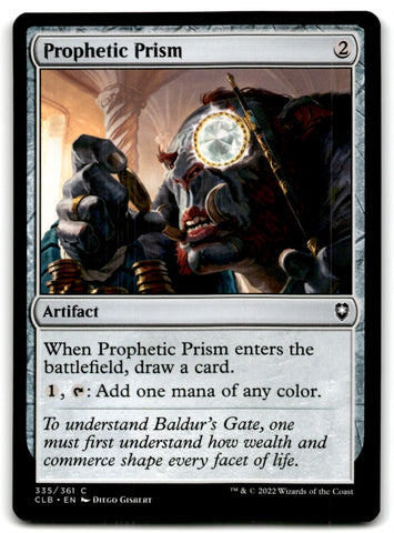 2022 MTG Commander Legends Prophetic Prism Card 156 Default Title