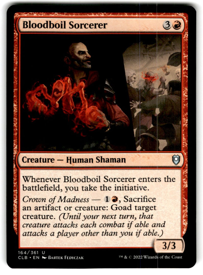 2022 MTG Commander Legends Bloodboil Sorcerer Card 164 Default Title