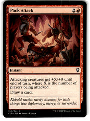 2022 MTG Commander Legends Pack Attack Card 190 Default Title