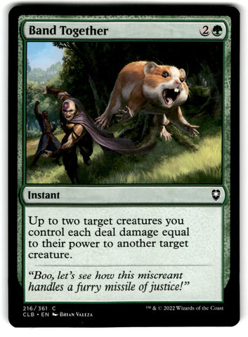 2022 MTG Commander Legends Band Together Card 216/361 Default Title