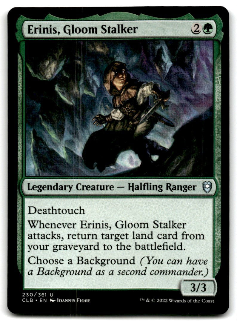 2022 MTG Commander Legends Ernis Gloom Stalker Card 230 Default Title