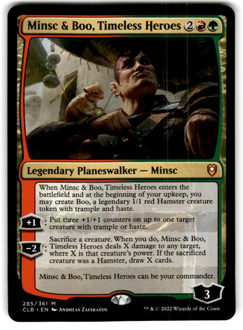 2022 MTG Commander Legends Minsc & Boo Timeless Heroes Card 285 Default Title