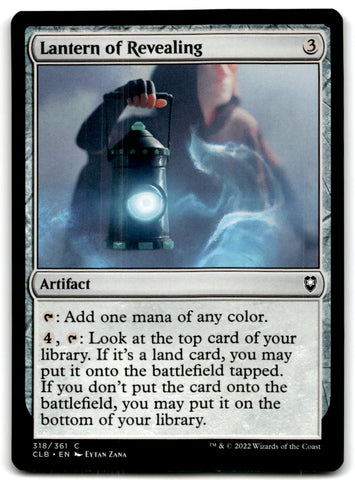 2022 MTG Commander Legends Lantern of Revealing Card 318 Default Title