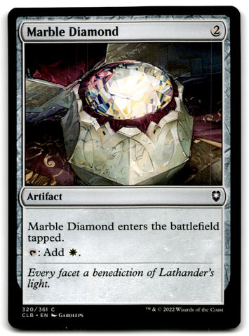 2022 MTG Commander Legends Marble Diamond Card 320 Default Title