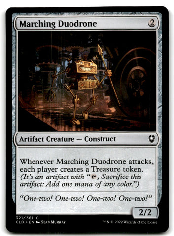 2022 MTG Commander Legends Marching Doudrone Card 321 Default Title