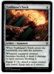 2022 MTG Commander Legends Trailblazer's Torch Card 340 Default Title