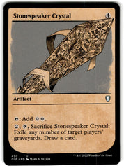 2022 MTG Commander Legends Stonespeaker Crystal Card 450 Default Title