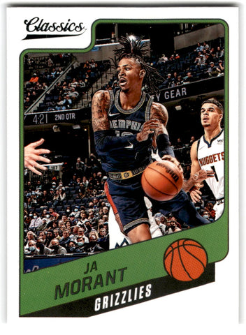 2022 Panini Classics Ja Morant Card 167 Default Title