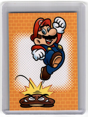 2022 Panini Super Mario Bros Line Card Mario Goomba Card 231 Default Title