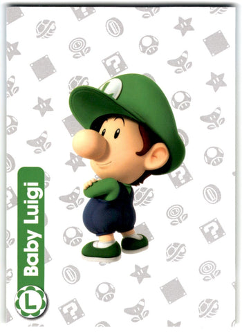 2022 Panini Super Mario Bros Baby Luigi Card 10 Default Title