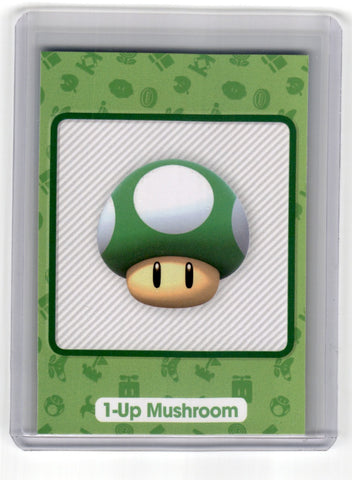 2022 Panini Super Mario Bros 1-Up Mushroom Card 128 Default Title