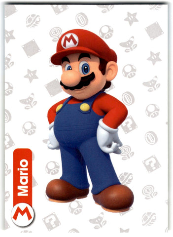 2022 Panini Super Mario Bros Mario Card 1 Default Title