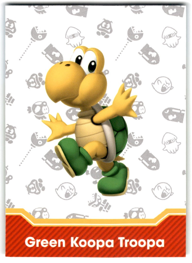 2022 Panini Super Mario Bros Green Koopa Troopa Card 73 Default Title