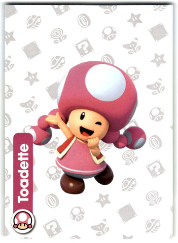 2022 Panini Super Mario Bros Toadette Card 8 Default Title