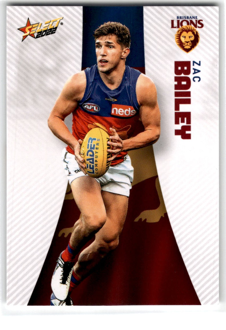 2022 Select Footy Stars Zac Bailey Card 13 Default Title