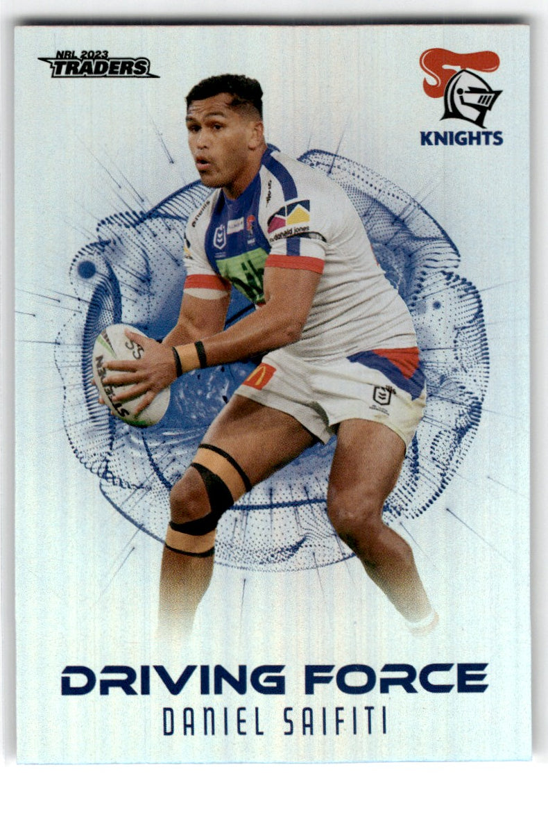 2023 NRL Traders Driving Force Daniel Saifiti Card DF23 Default Title