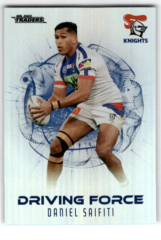 2023 NRL Traders Driving Force Daniel Saifiti Card DF23 Default Title