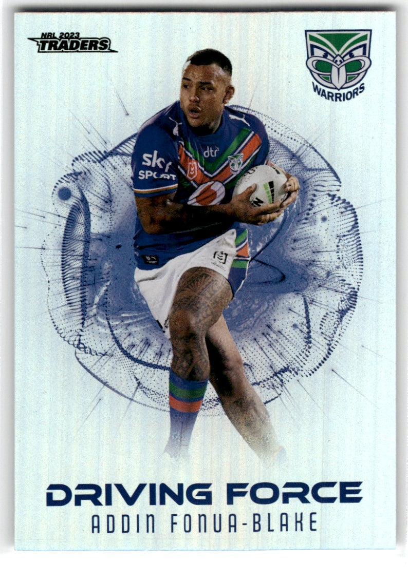 2023 NRL Traders Driving Force Addin Fonua-Blake Card DF44 Default Title