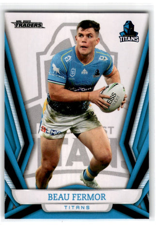 2023 NRL Traders Titanium Pearl Special Parallel Beau Fermor Card PS045 Default Title
