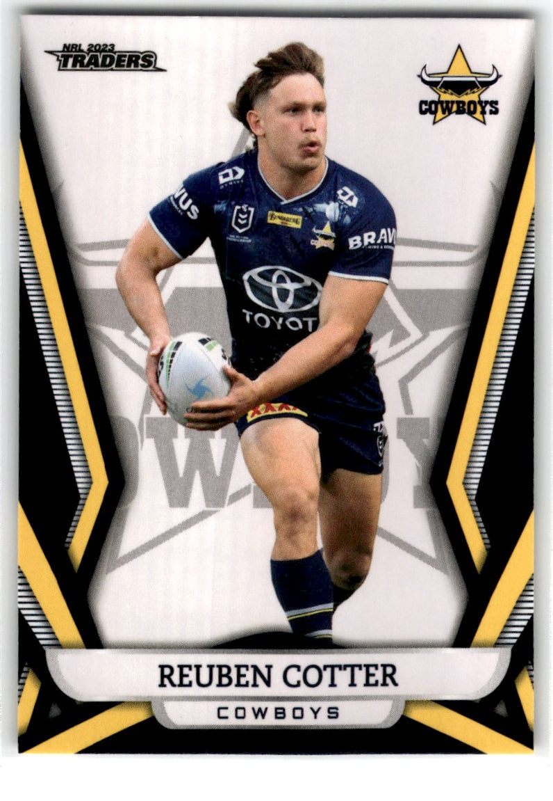 2023 NRL Traders Titanium Pearl Special Parallel Reuben Cotter Card PS082 Default Title
