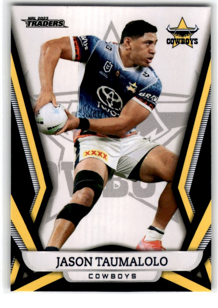 2023 NRL Traders Titanium Pearl Special Parallel Jason Taumalolo Card PS089 Default Title