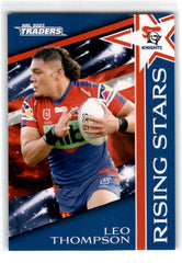 2023 NRL Traders Titanium Rising Stars Leo Thompson Card RS24 Default Title