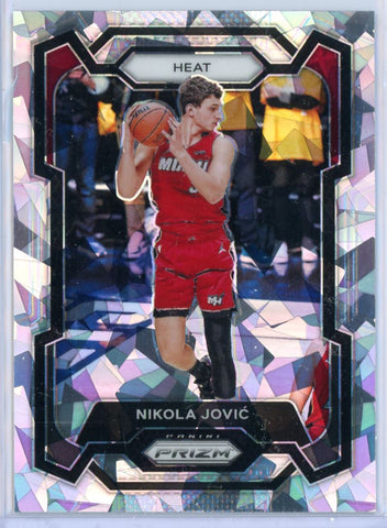 2023 Panini Prizm Cracked Ice Nikola Jovic 121