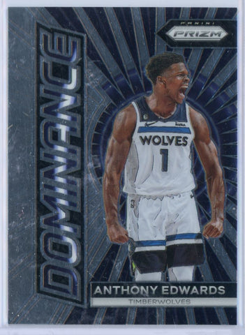 2023 Panini Prizm Dominance Anthony Edwards 15