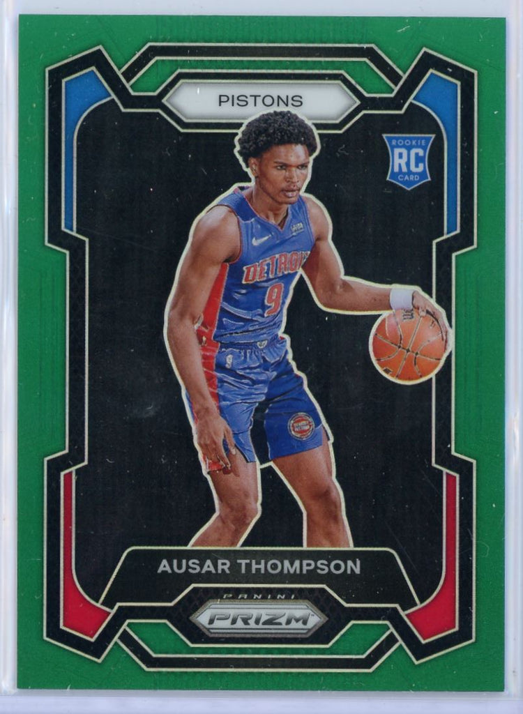 2023 Panini Prizm Prizms Green Ausar Thompson 178