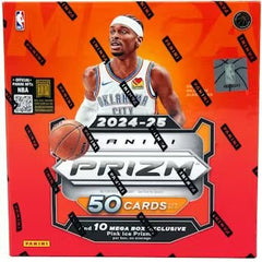 2024/25 Panini Prizm Basketball Mega Box (Pink Ice Prizms)