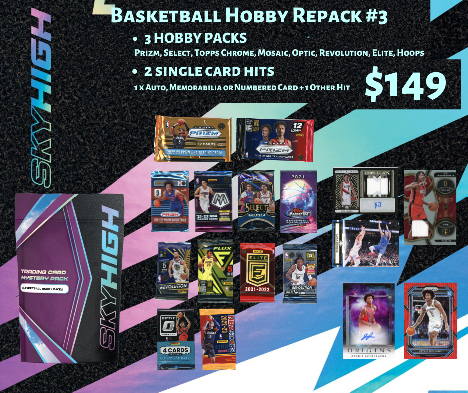 2024 Skyhigh Cards Basketball Hobby Packs #3