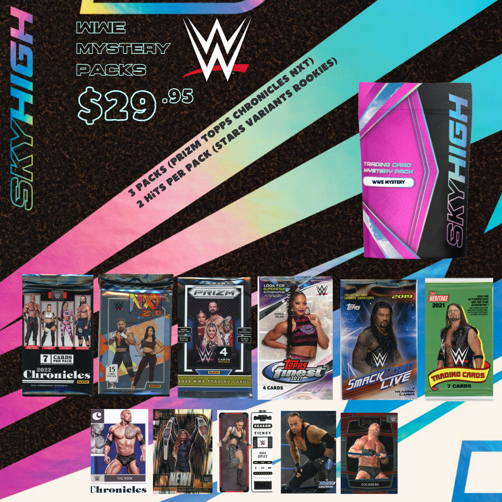 2024 Skyhigh Cards WWE Mystery Pack