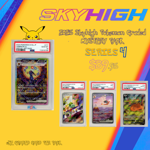 2025 Skyhigh Pokémon Graded Mystery Pack