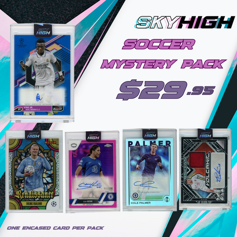 2025 Skyhigh Cards Encased Soccer Mystery Pack