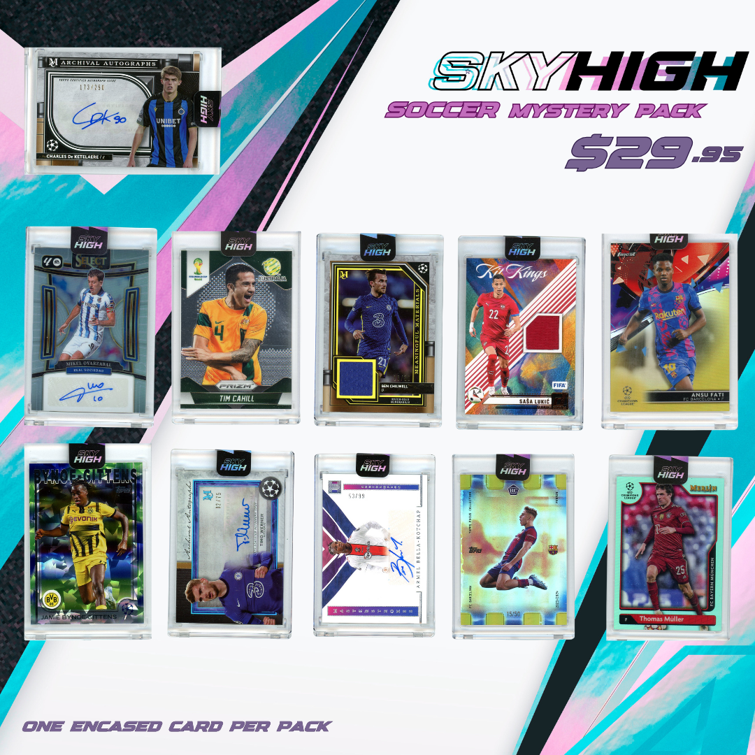 2025 Skyhigh Soccer Encased Vol. 4 Mystery Pack