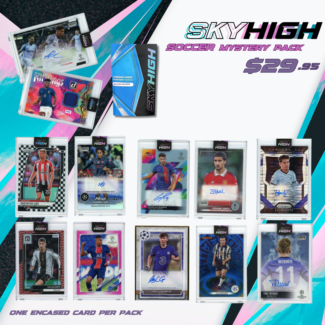 2025 Skyhigh Soccer Encased Vol. 4 Mystery Pack