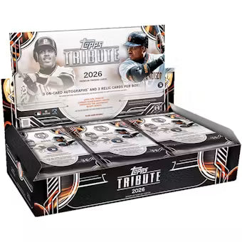 PREORDER: 2026 Topps Tribute Baseball Hobby Box